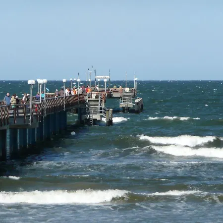 Strandnahe Mit Meerblick Und Terrasse - Seeadler 602 * بينز